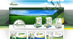 Desktop Screenshot of mineralesdelrecreo.com